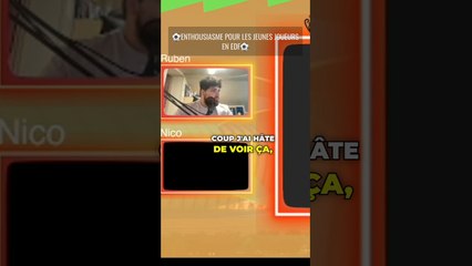 Enthousiasme pour les jeunes joueurs en edf ! #foot #football