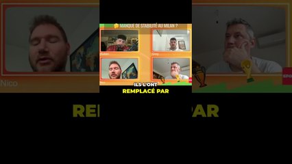 Manque de stabilite au Milan... #football #ligue #foot