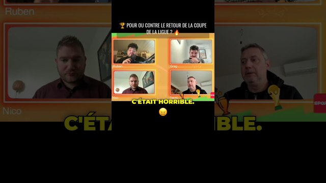 Pour ou contre le retour de la Coupe de la Ligue ? #football #foot