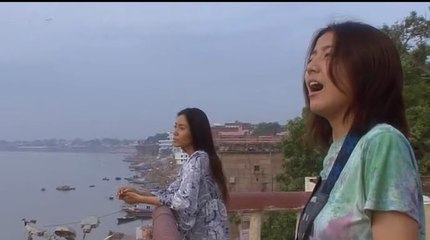 ガンジス河でバタフライ