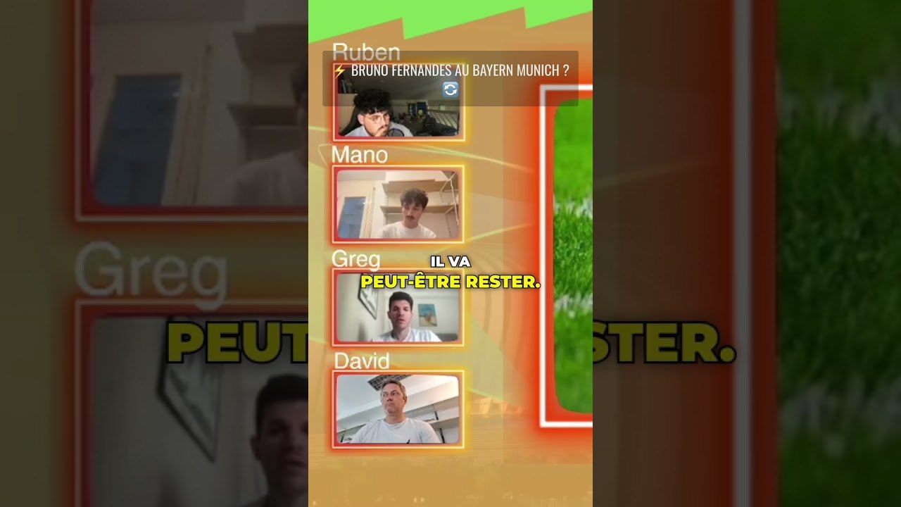 Bruno Fernandes au Bayern Munich ? #live #foot #football
