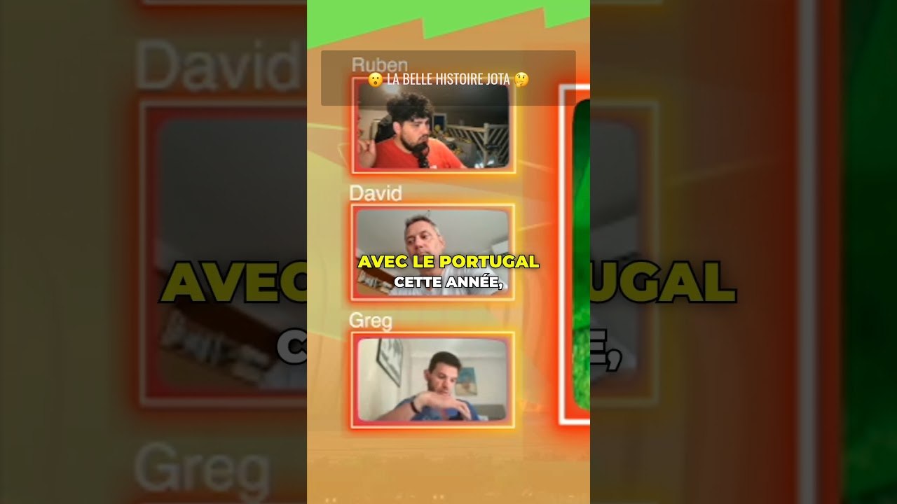 La belle histoire Jota ! #football #foot #fifa