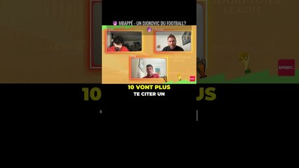 Mbappe - Un Djokovic du Football  #foot #football #live