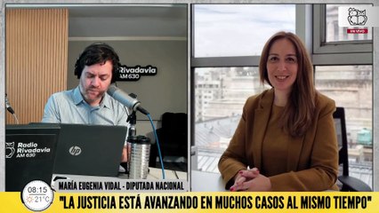 María Eugenia Vidal: “la etapa de pintarse de violeta se va agotando”