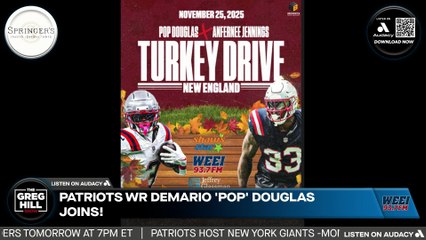 What does Josh McDaniels bring to the offense? Patriots WR DeMario 'Pop' Douglas joins!