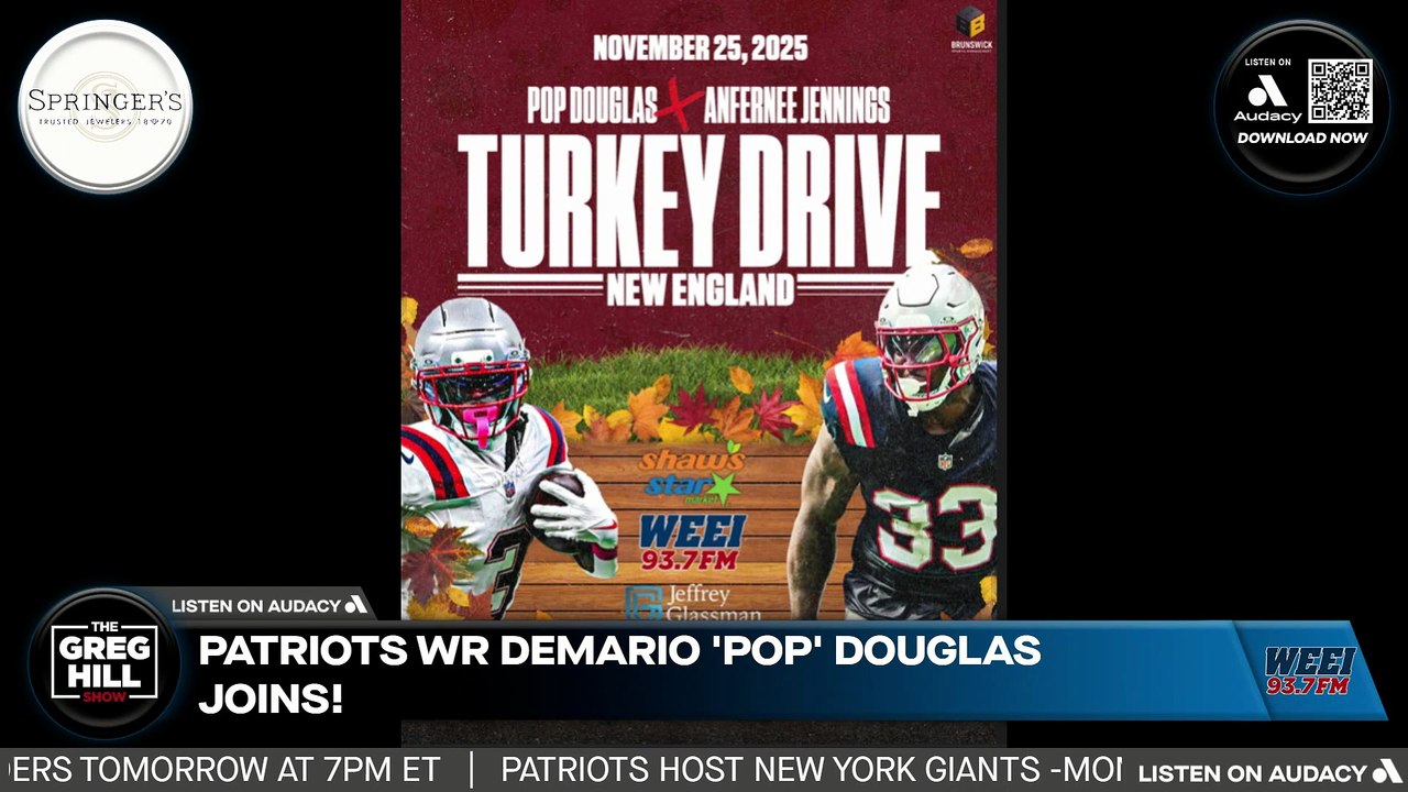 What does Josh McDaniels bring to the offense? Patriots WR DeMario 'Pop' Douglas joins!