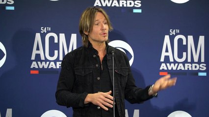 Keith Urban Press Room Speech ACMS 2018