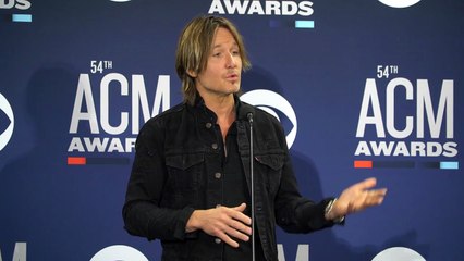 Keith Urban Press Room Speech ACMS 2018