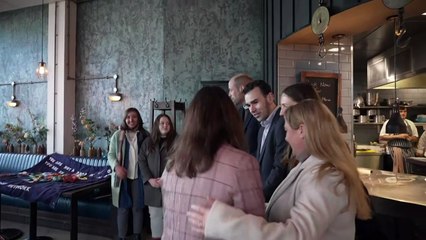 William all smiles with Colwyn Bay youth conservations