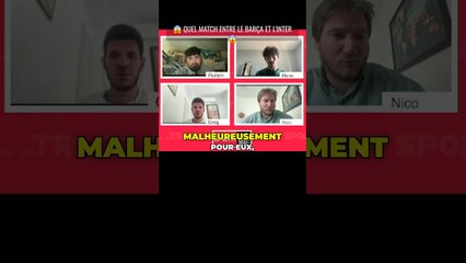 Quel match entre le Barca et l'Inter  #football #foot