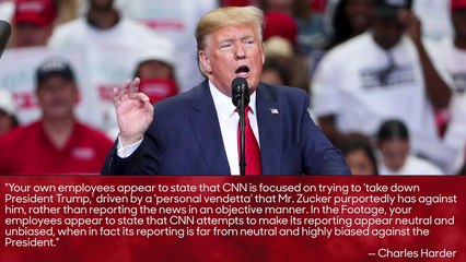 Donald Trump Pens 4-Page Letter to CNN Seeking Legal Action | THR News