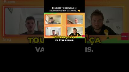 Mbappe, si c'est Zidane le sélectionneur et non Deschamps...  #football #footballgame