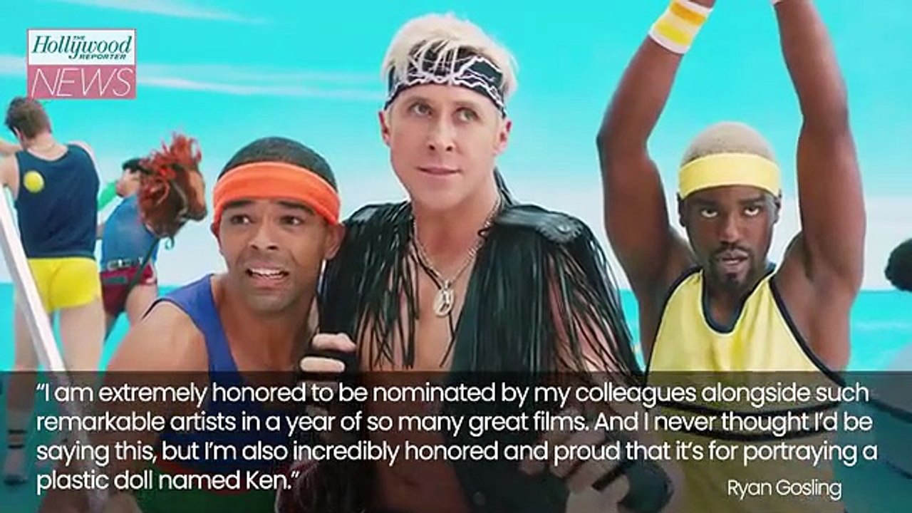 Ryan Gosling Reacts to Greta Gerwig and Margot Robbie Oscars Snub: "There is no Ken without Barbie" | THR News Video