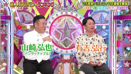 ロンドンハーツ2025年日11月25日118番組を調査「芸人パワーランキング」2025年リアルな活躍を恐怖の数値化…最下位は!-