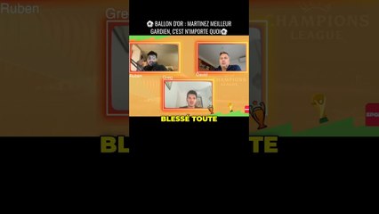 Ballon d'or : Martinez meilleur gardien c'est n'importe quoi... #football #foot