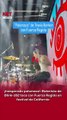 🥁 El baterista de #Blink-182 se aventó un palomazo con Fuerza Regida durante un festival en California, desatando euforia entre los asistentes.