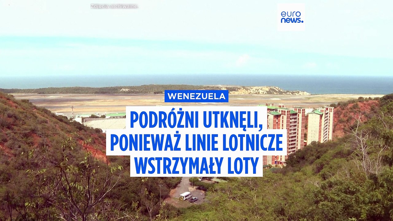 Most powietrzny między Hiszpanią a Wenezuelą w impasie