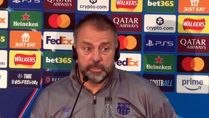 Hansi Flick admite haberse equivocado con la recuperación de Raphinha