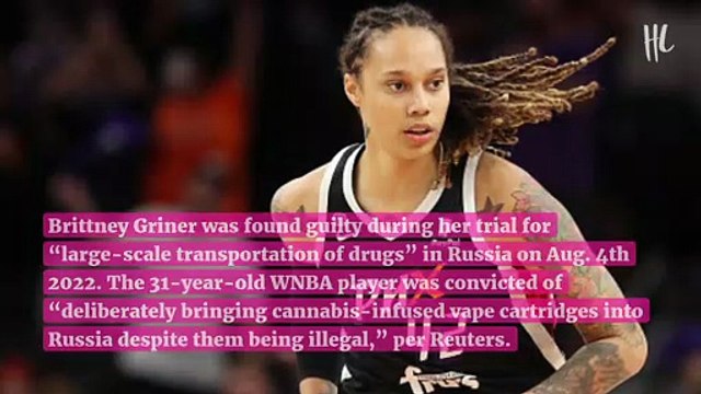 Brittney Griner Found Guilty Sentenced To 9 Years In Prison By Russian Court