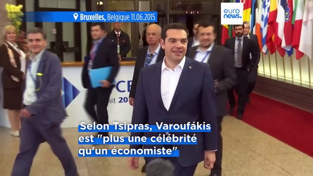 Grèce : l'ancien Premier ministre Aléxis Tsípras étrille l'ex-ministre des Finances Yánis Varoufákis