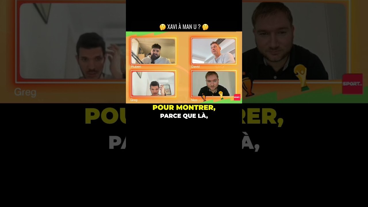 Xavi à Manchester United, une bonne idée ?  #football #foot