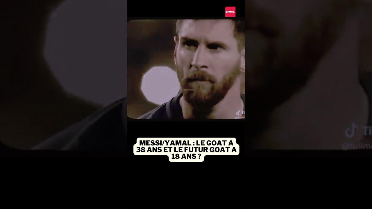 Messi/Yamal : Le goat a 38 ans et le futur goat a 18 ans ? #football #foot #barca #fcbarcelona