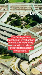 The Pentagon has launched an investigation into Senator Mark Kelly over what it calls “serious allegations of misconduct.”