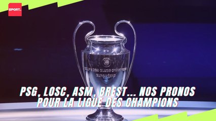 PSG, LOSC, ASM, Brest... nos pronos pour la ligue des champions