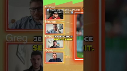 Échange loufoque entre le Bayern et Manchester United #live #foot #football