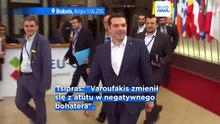 Były premier Grecji Tsipras twierdzi, że nikt "nie byłby w stanie znieść" byłego ministra finansów Varoufakisa