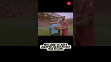 PL : Le calin de Mohamed Salah à l'arbitre  #football