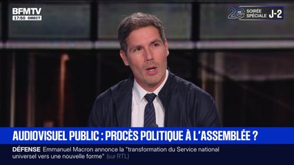 Audiovisuel public: pour Mathieu Gallet, ancien PDG de Radio France, "on est face à un faux débat"