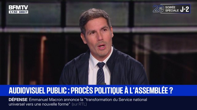 Audiovisuel public: pour Mathieu Gallet, ancien PDG de Radio France, on est face à un faux débat