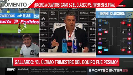 Marcelo Gallardo no puso en duda su continuidad en River y aseguró que redoblará esfuerzos para 2026