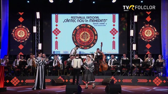 Alexandra Larisa Sarcina - Festivalul „Cantec nou in Mehedinti” - Drobeta-Turnu Severin - TVR FOLCLOR - 22.11.2025