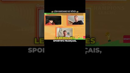 Leon Marchand fait rever  #live #podcast
