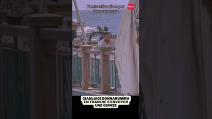 Gianluigi Donnarumma en train de s'envoyer une guinze  #football #ligue1#psg