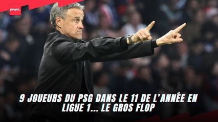 9 joueurs du psg dans le 11 de l’année en Ligue 1... Le gros flop