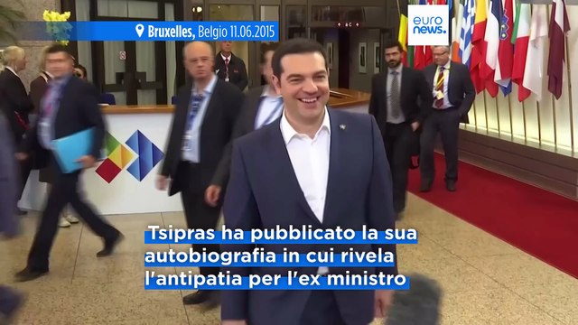 Grecia, l'ex premier Tsipras: nessuno potrebbe sopportare l'ex ministro delle Finanze Varoufakis