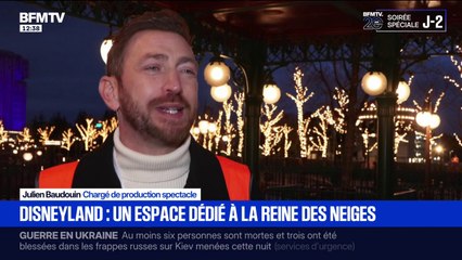 Le parc Disneyland Paris dévoile le nouvel espace dédié à "La Reine des Neiges"