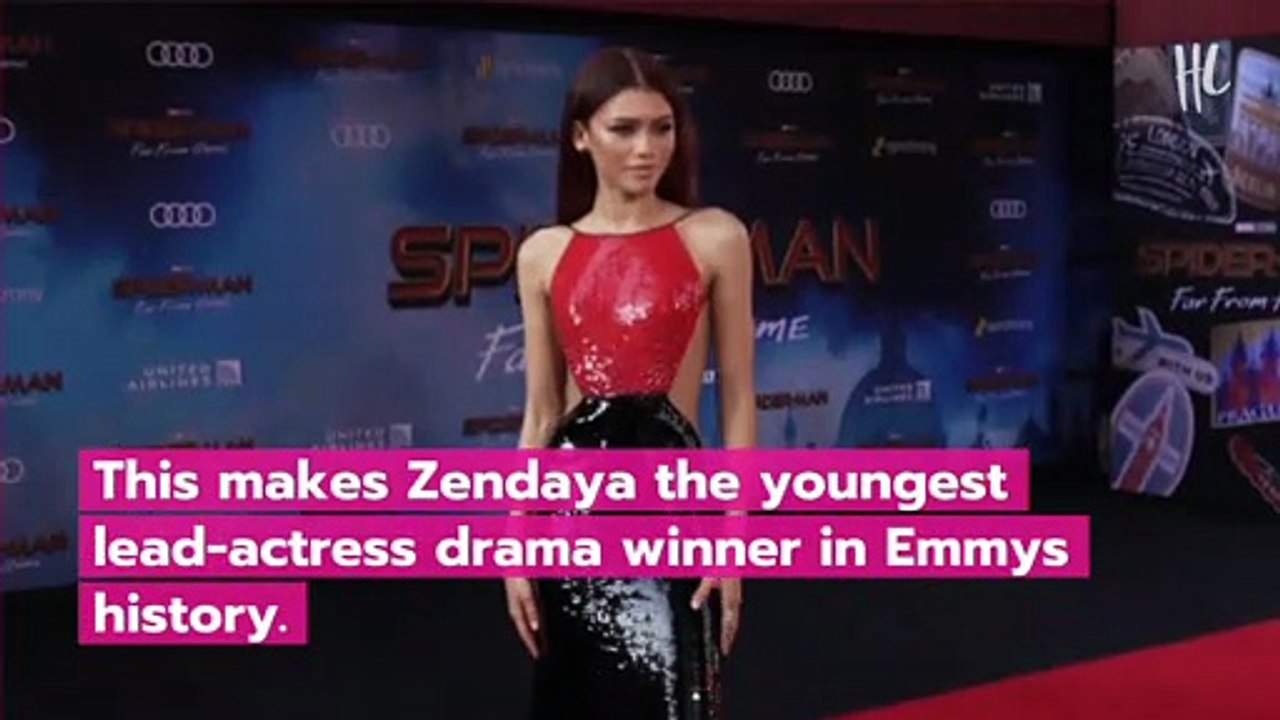 Zendaya wins the Emmy for 'Outstanding Lead Actress in a Drama'