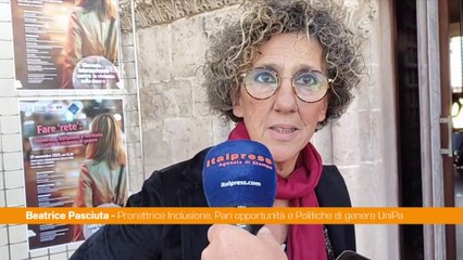 Pasciuta "Università di Palermo attore protagonista contro violenza di genere"