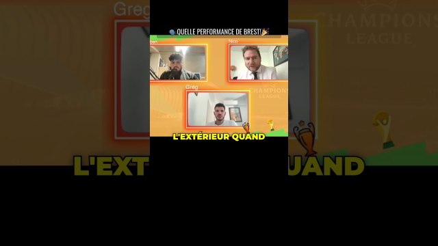 Quelle performance de Brest ! #football #liguedeschampions #live