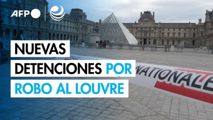 Caen cuatro implicados más en el atraco al Louvre