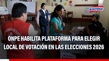 ONPE habilita plataforma para elegir local de votación en las Elecciones 2026: Conoce todos los pasos