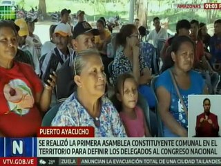 Amazonas | Ciudadanos definen delegados al Congreso Nacional en primera Asamblea Constituyente