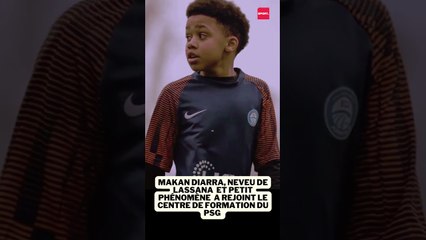 Makan Diarra, neveu de Lassana et petit phénomène, signe au PSG ! #football #ligue1