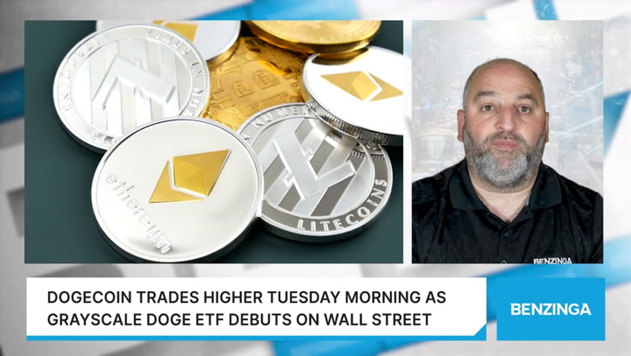 Dogecoin Trades Higher Tuesday Morning As Grayscale DOGE ETF Debuts On Wall  Street