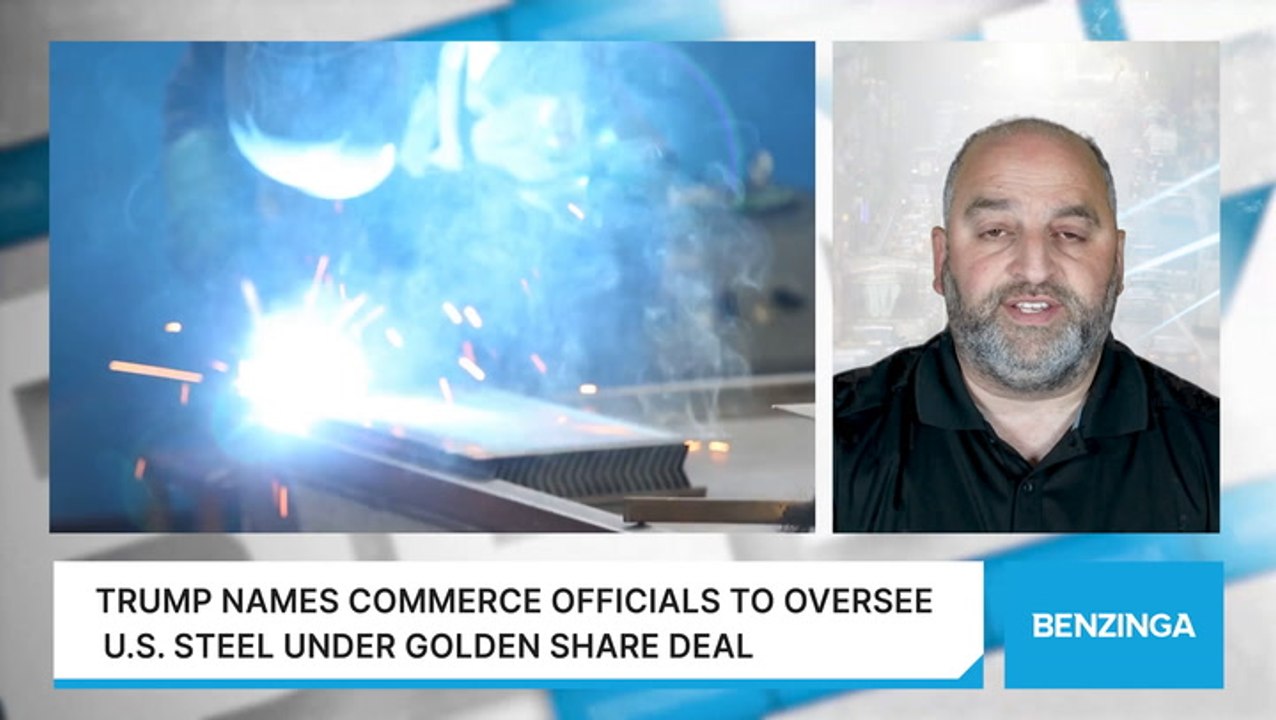 Trump Names Commerce Officials To Oversee U.S. Steel Under Golden Share Deal