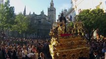Sta. Genoveva  . Plaza del Triunfo. Semana Santa de Sevilla 2015 PARTE 5